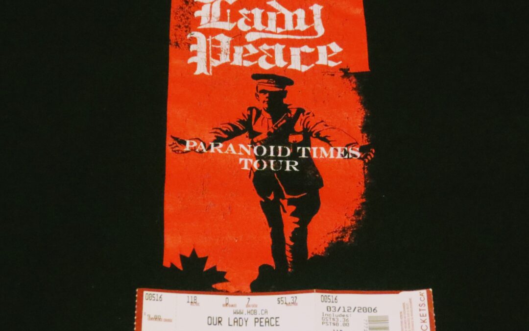 Concert Retrospective #4- Our Lady Peace (May 16, 2006)